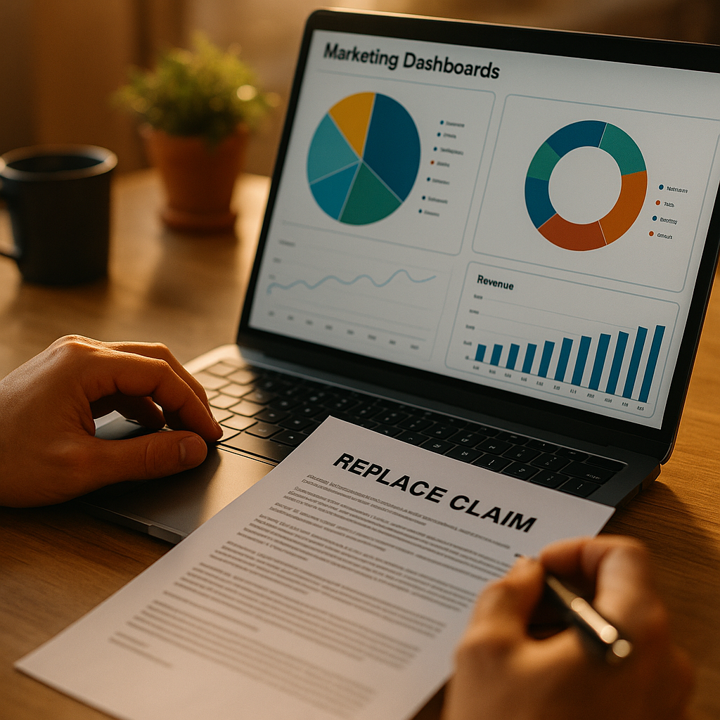 AthenaOS Marketing Dashboards, Vetting the Replace Claim