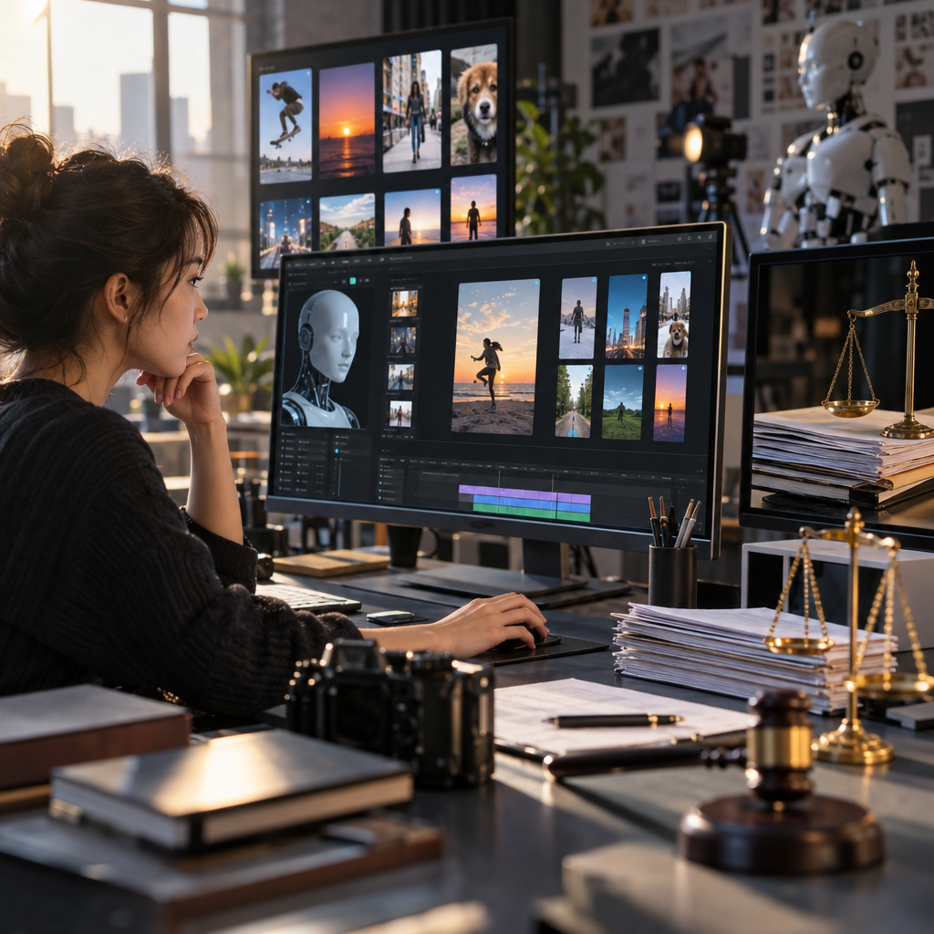 AI Short Form Video Production Tools, Vetting Licensing Risk