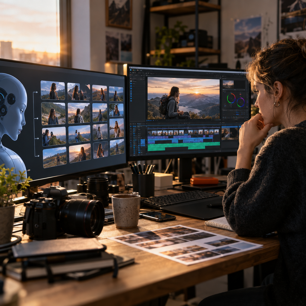 AI Drafts Creator Content Fast, Heavy Editing Still Rules