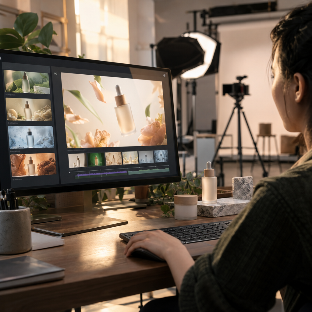 AI Generated Product Video Templates, Skipping the Studio Shoot