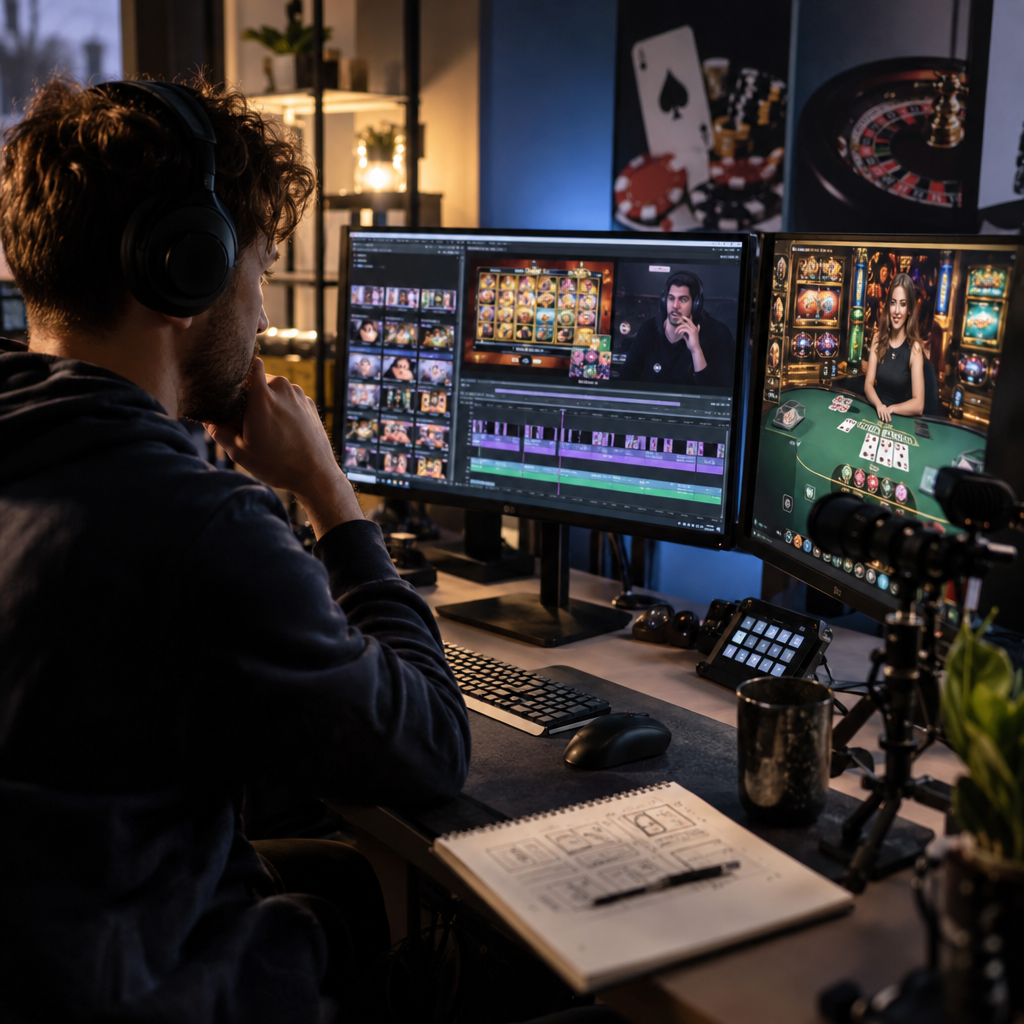 Stream Clip Compilations, Scripting Four Beats for iGaming Sign Ups