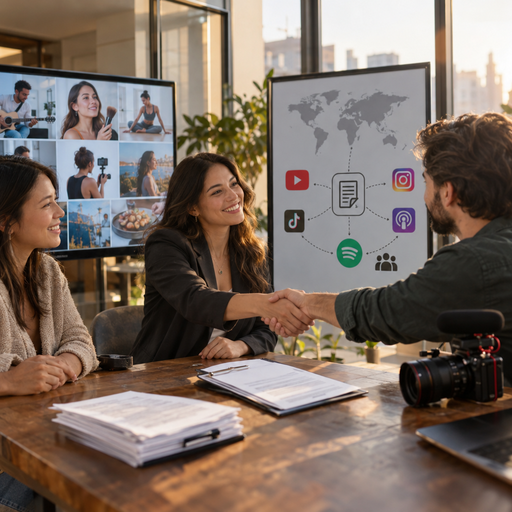 Centralized Creator Contracting, Cutting Multi Channel Buyout Costs