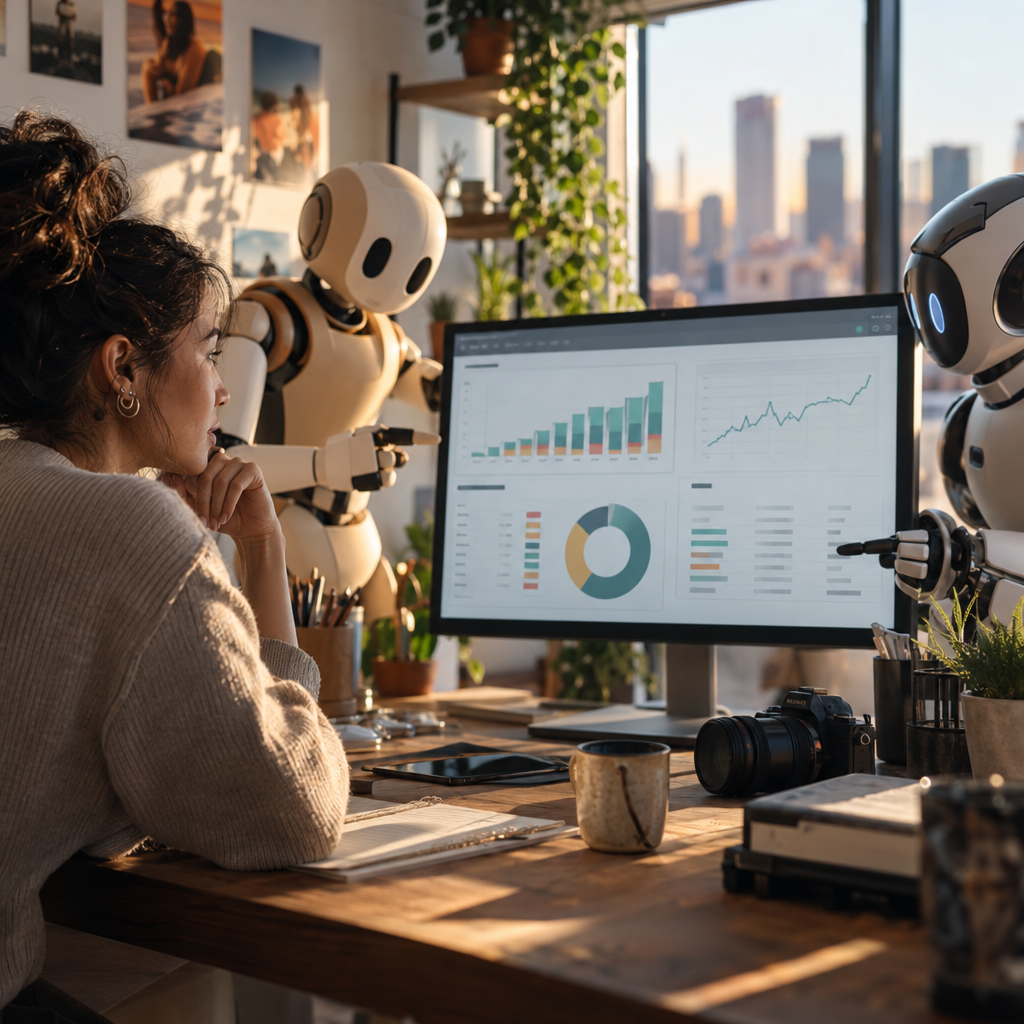 Claude and ChatGPT Build Creator Spend to Revenue Dashboards